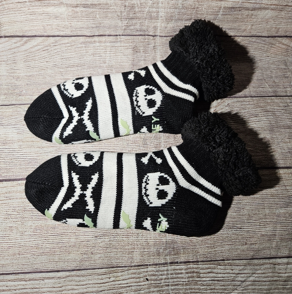 Disney Nightmare Before Christmas Jack Skellington slipper socks